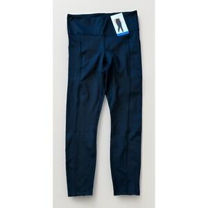 NWT Marika Sport Womens L Black High Waist Active Pants Leggings Yoga Athletic